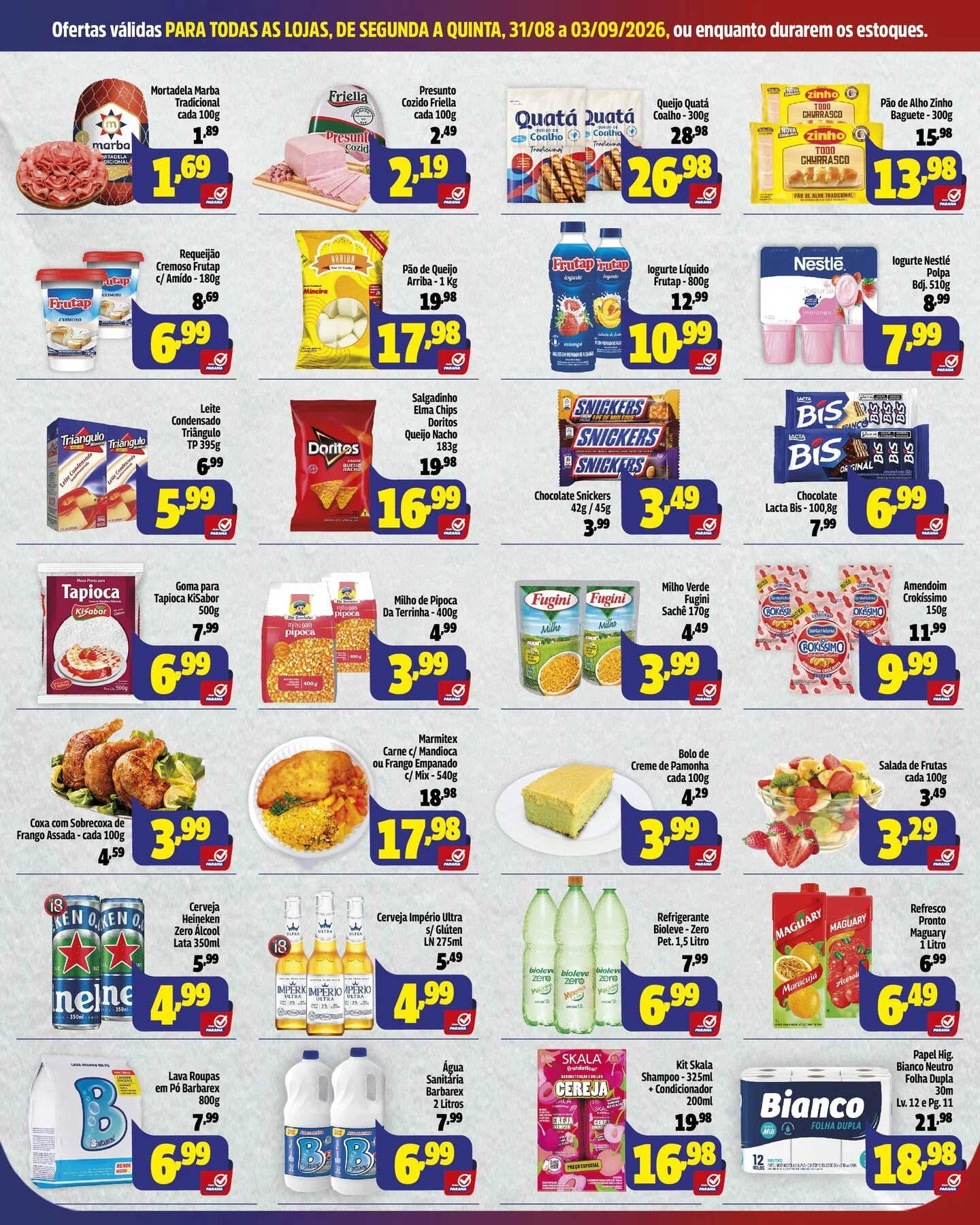Ofertas Paraná Supermercados