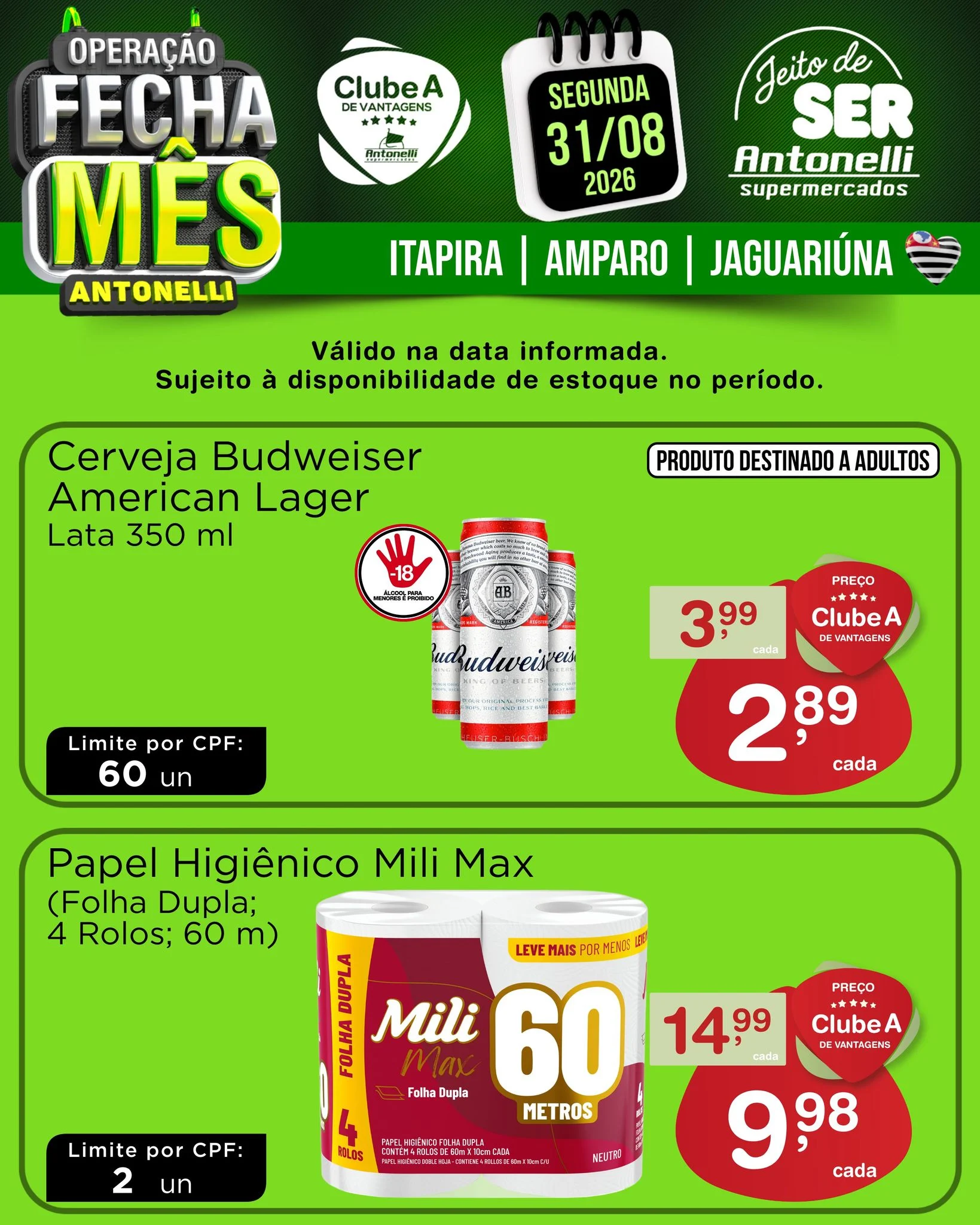Ofertas Antonelli Supermercados