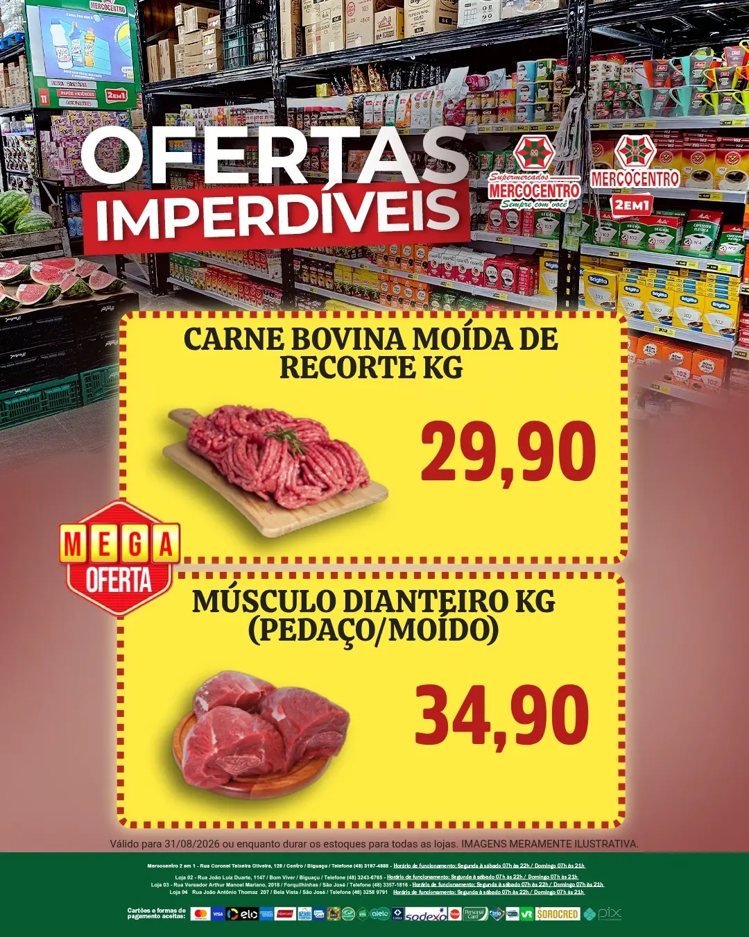 Ofertas SUPERMERCADOS MERCOCENTRO 🛒