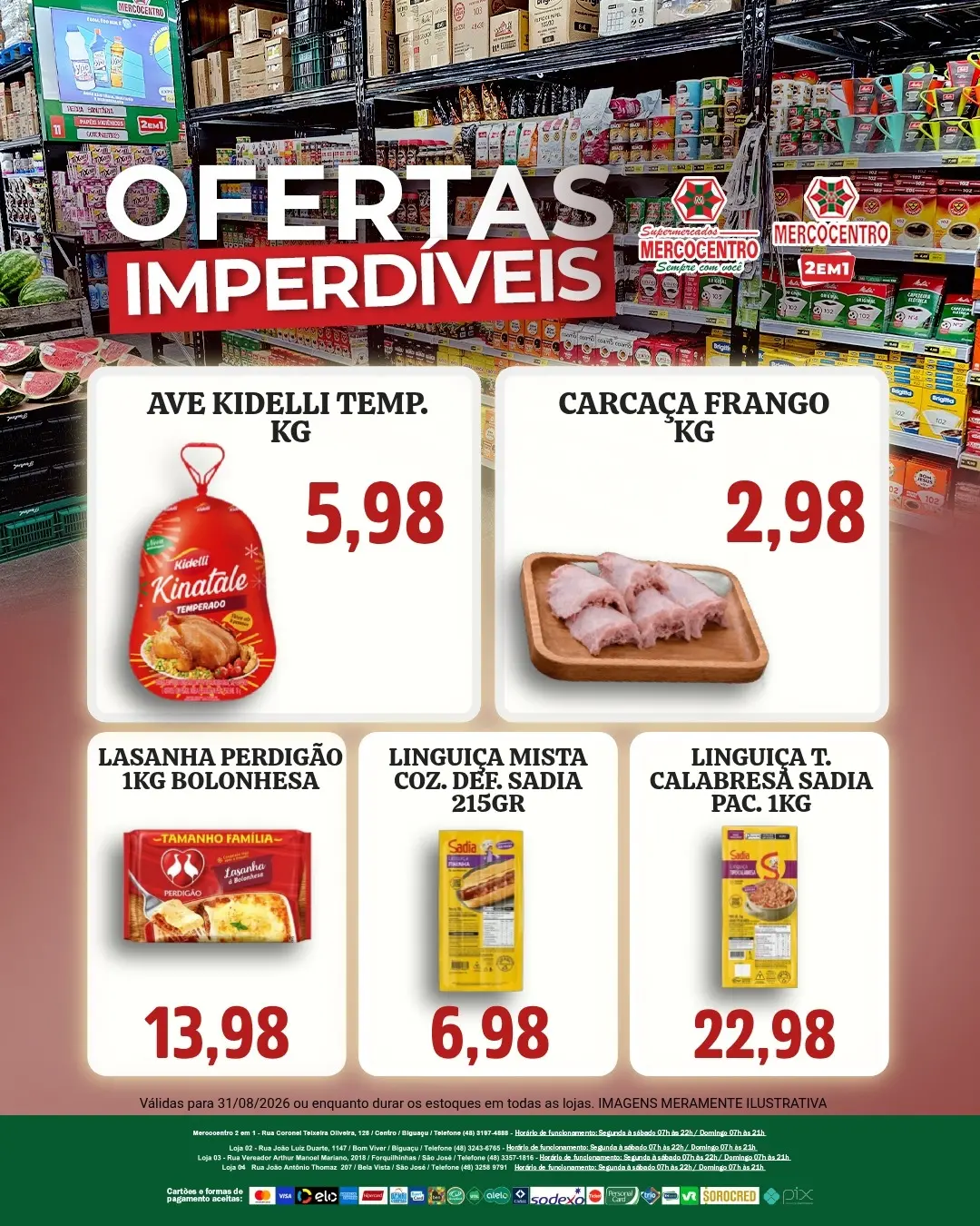 Ofertas SUPERMERCADOS MERCOCENTRO 🛒