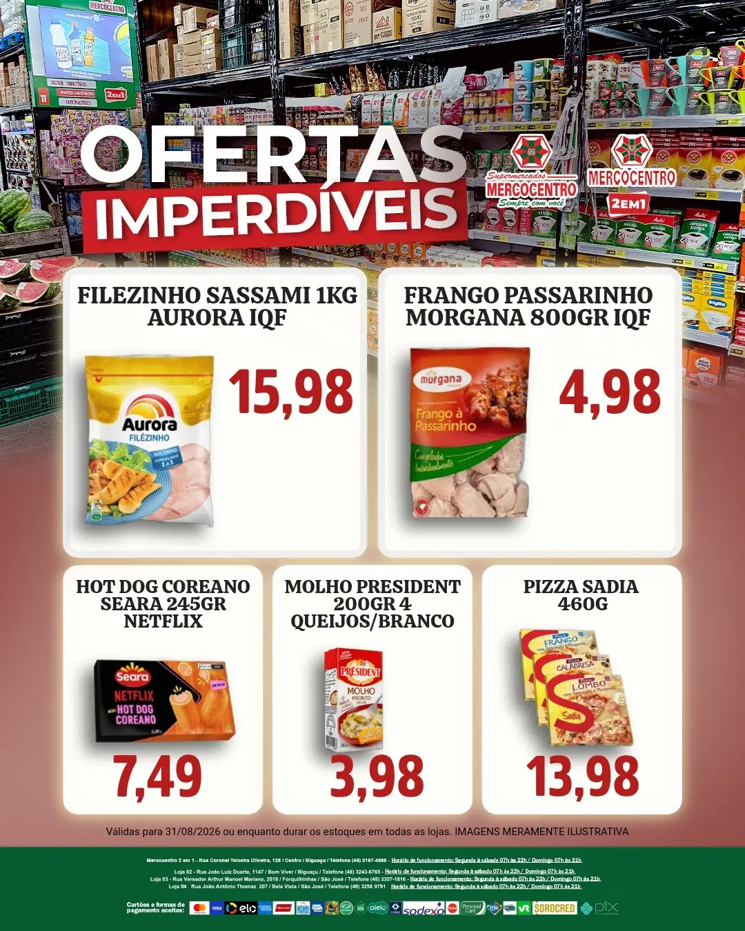 Ofertas SUPERMERCADOS MERCOCENTRO 🛒