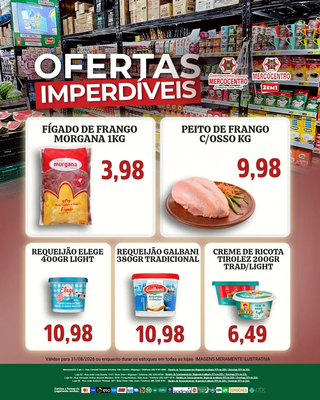 Ofertas SUPERMERCADOS MERCOCENTRO 🛒