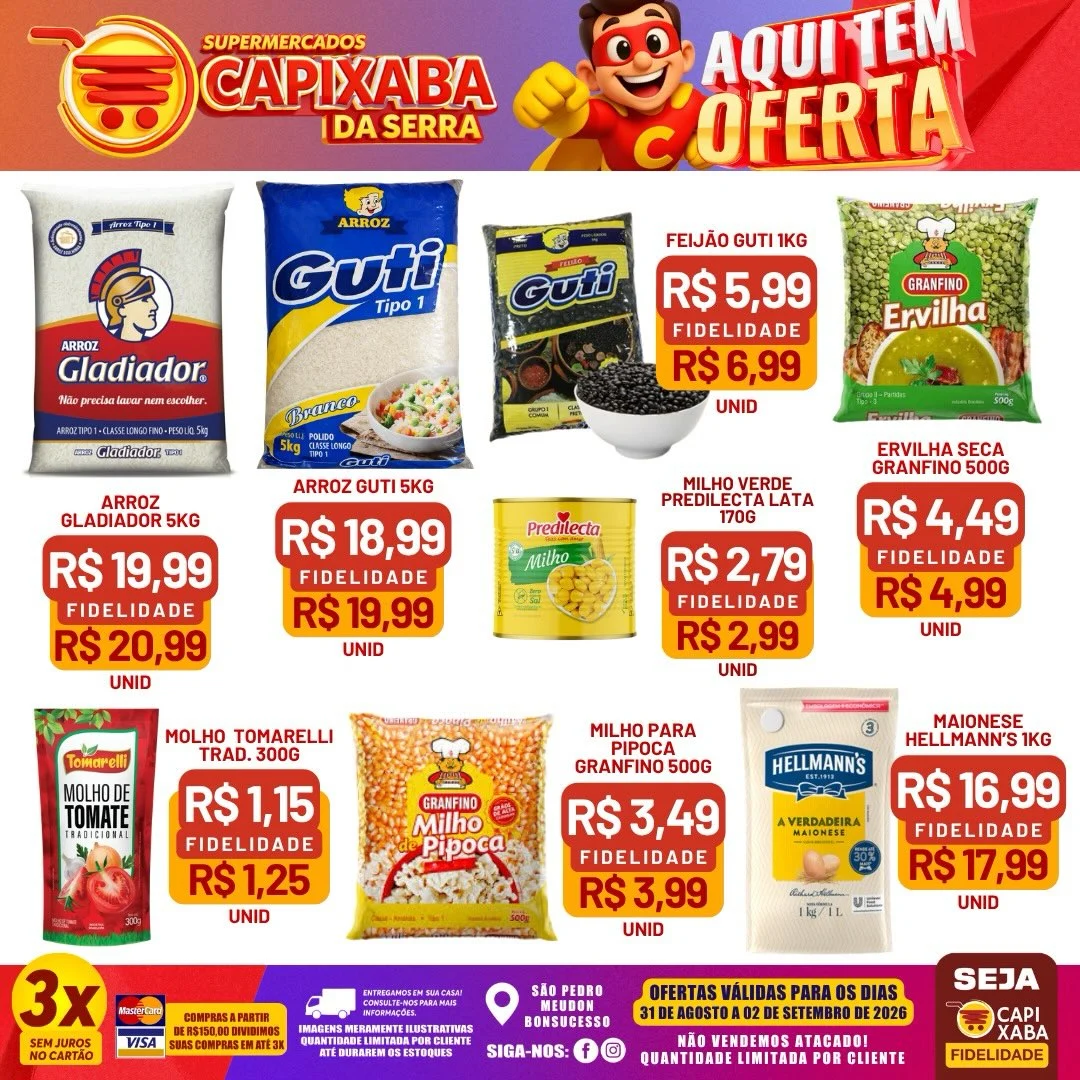 Ofertas Supermercados Capixaba da Serra