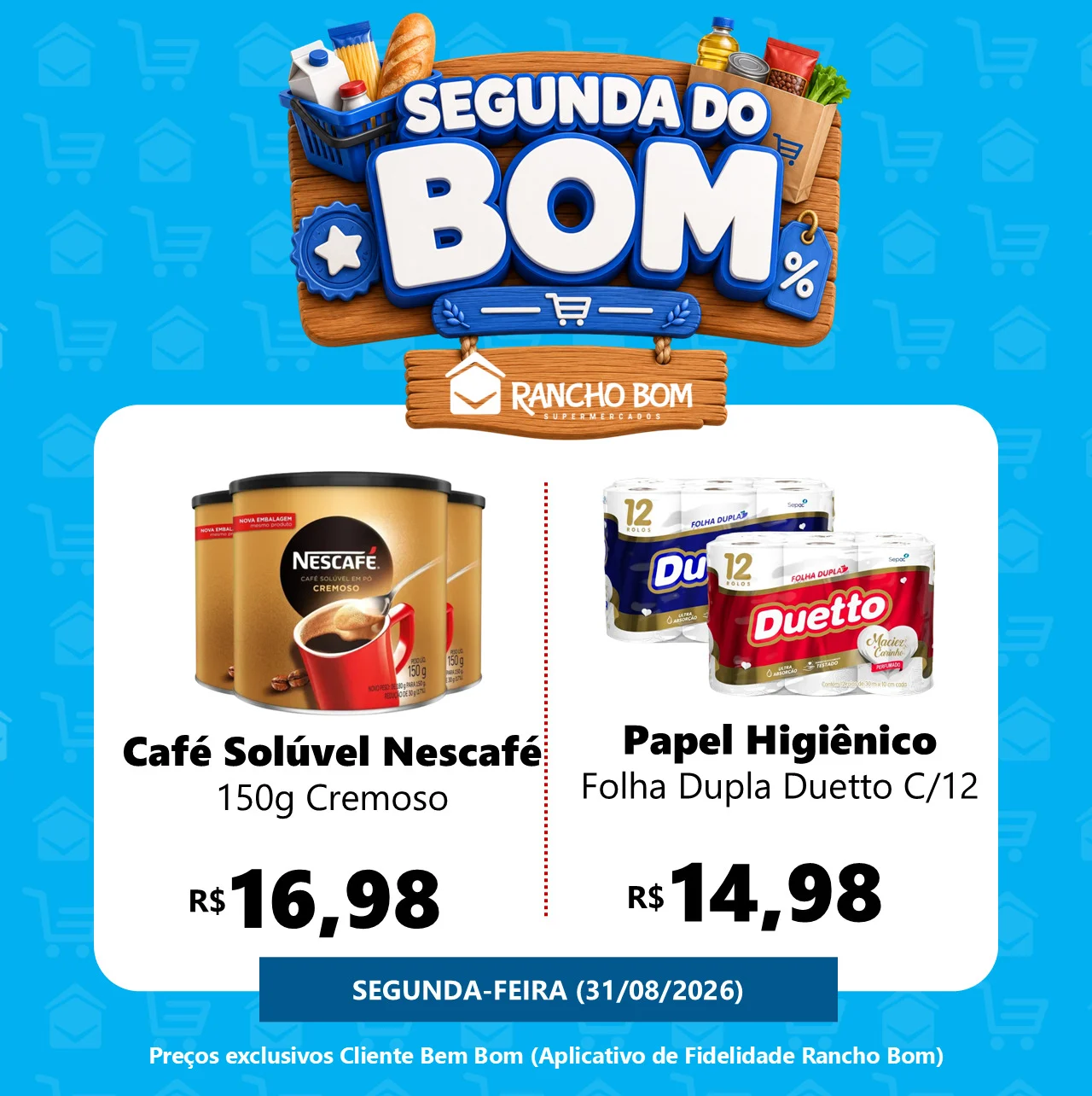 Ofertas Rancho Bom Supermercados
