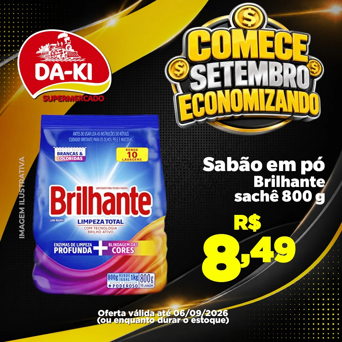 Ofertas Supermercado DA-KI – 06/09/2026