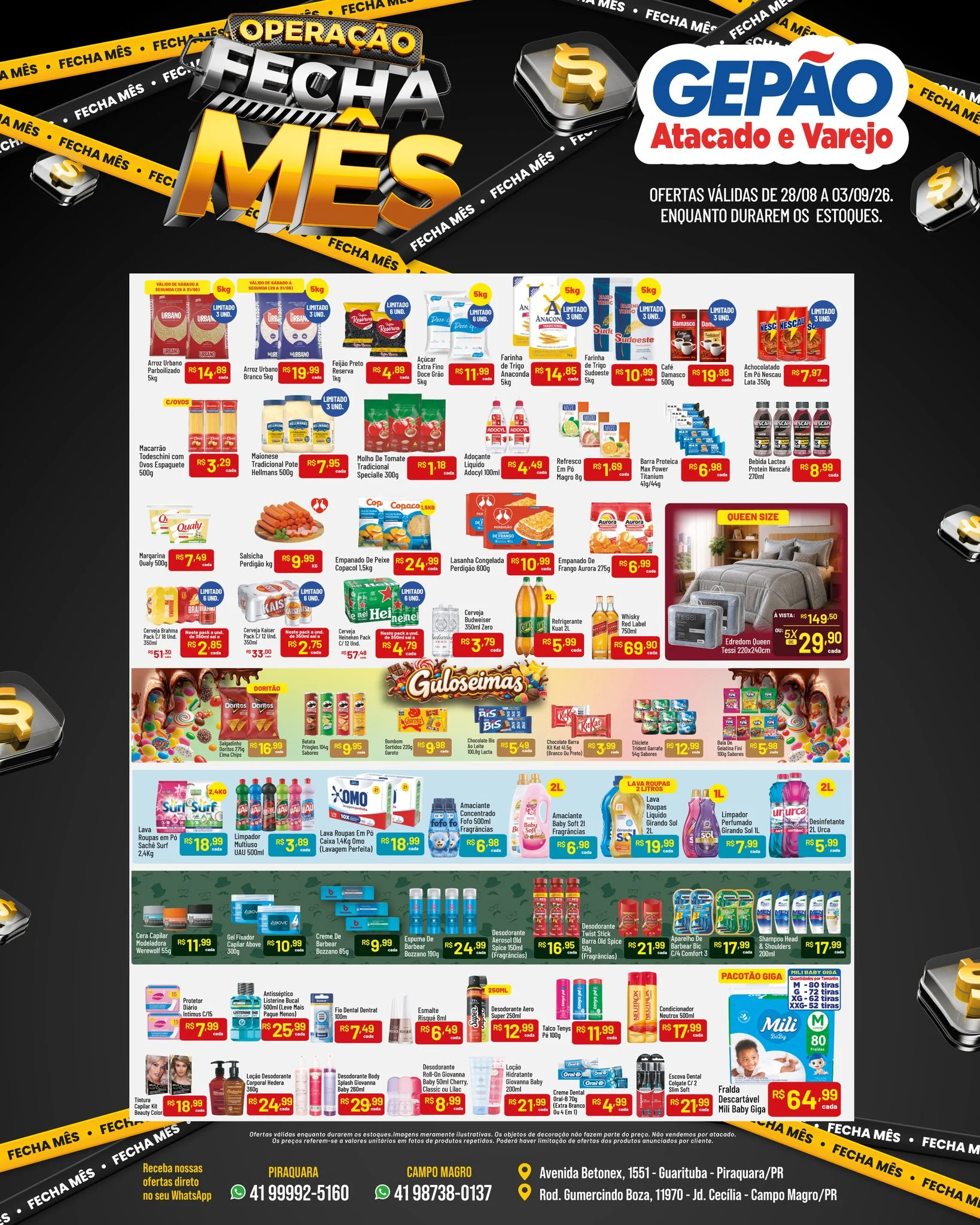 Ofertas GEPÃO – 31/08/2026