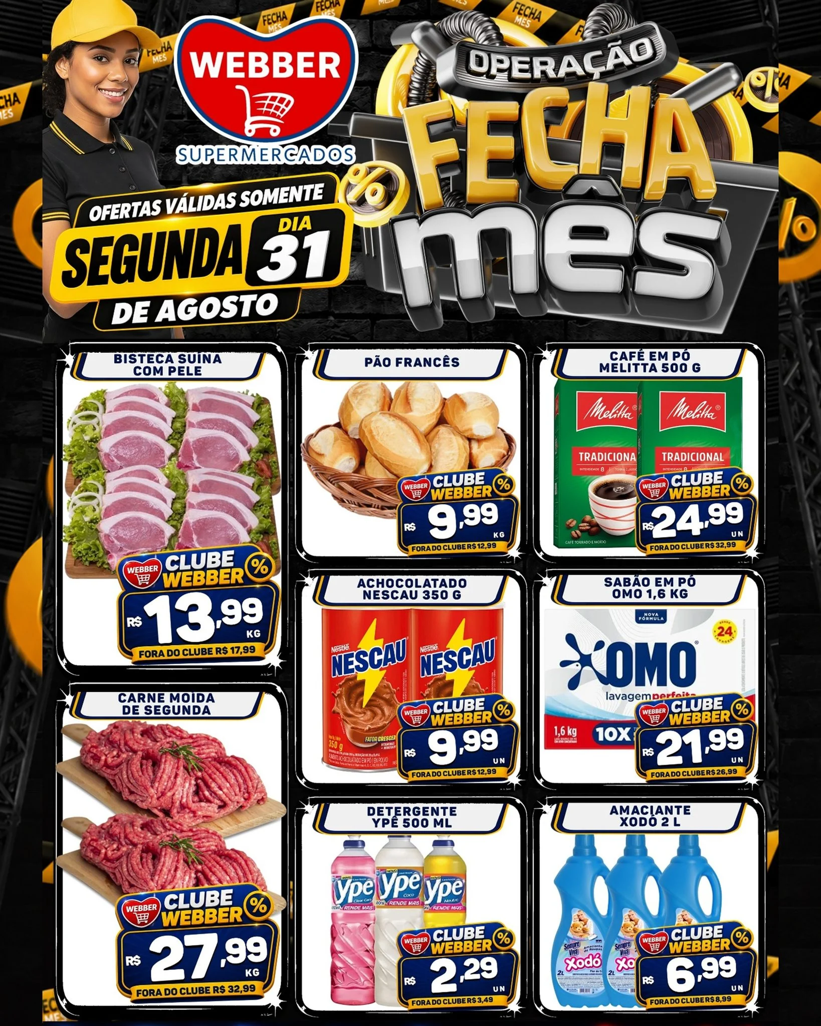 Ofertas SUPERMERCADOS WEBBER – 31/08/2026
