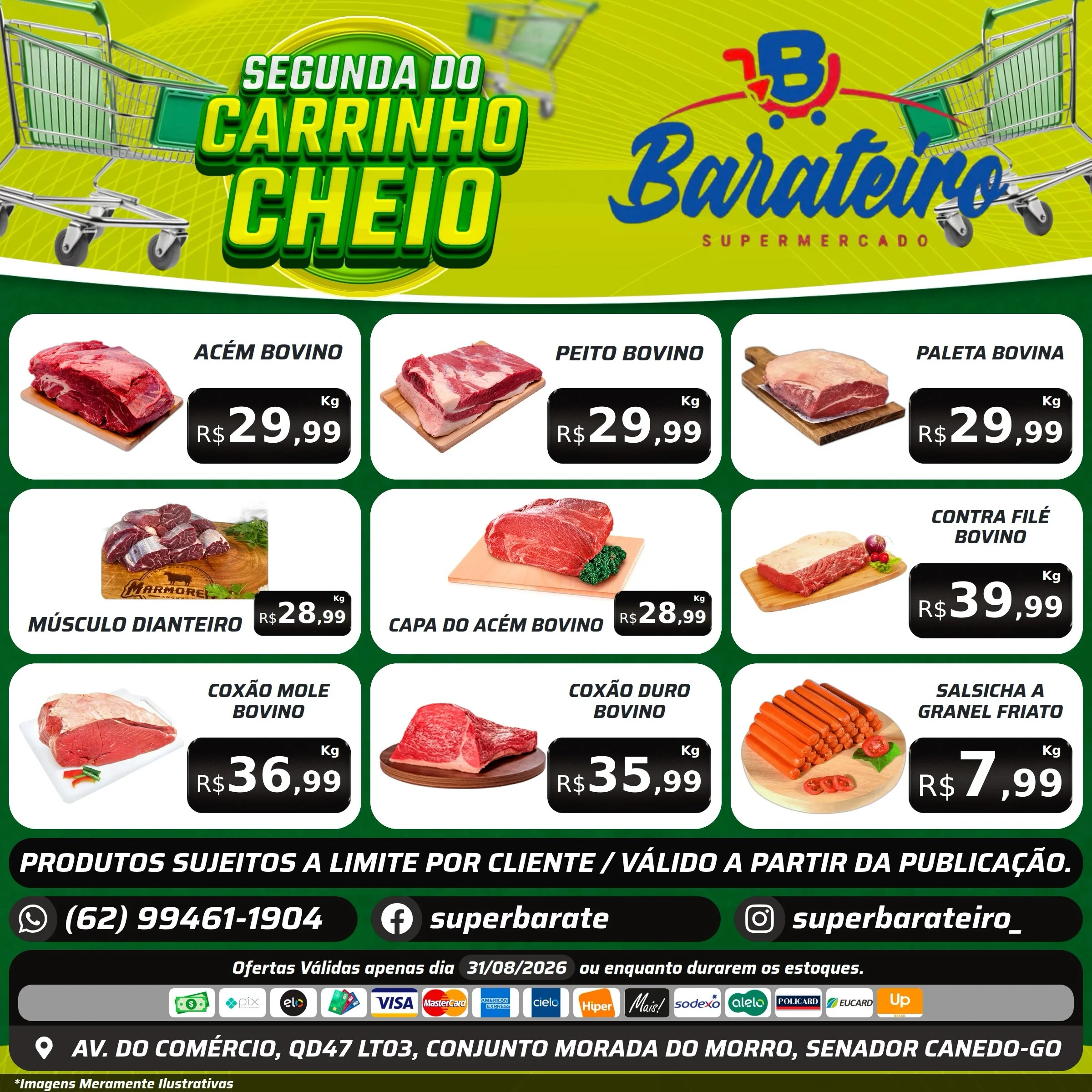 Ofertas Super Barateiro Supermercado