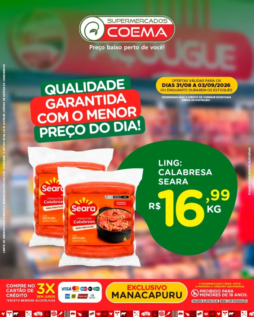 Ofertas Coema | Manaus e Manacapuru – 78/90/2026