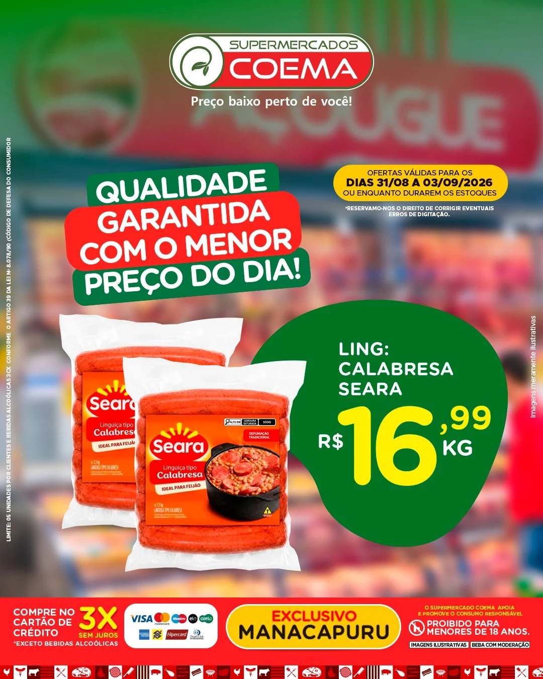 Ofertas Coema | Manaus e Manacapuru – 78/90/2026