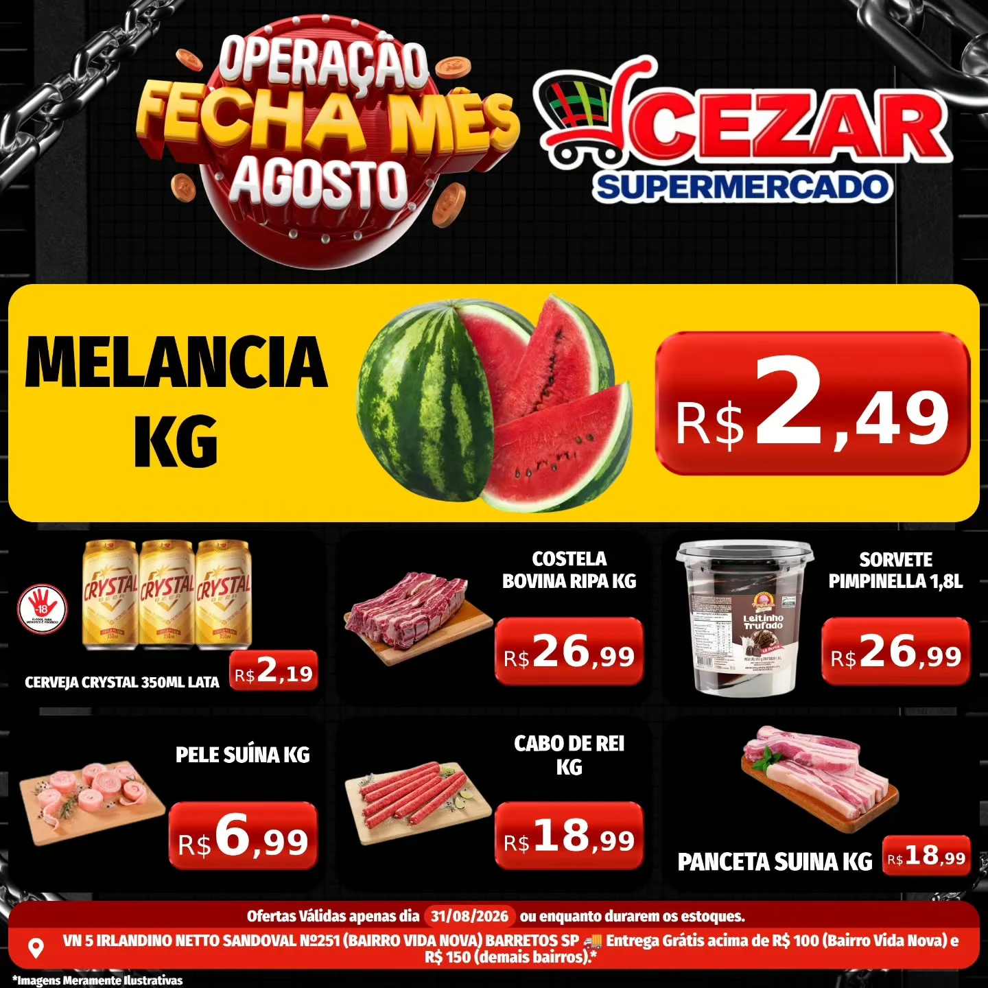 Ofertas Cezar Supermercado