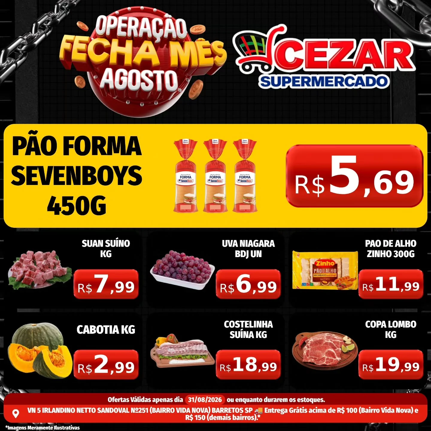 Ofertas Cezar Supermercado