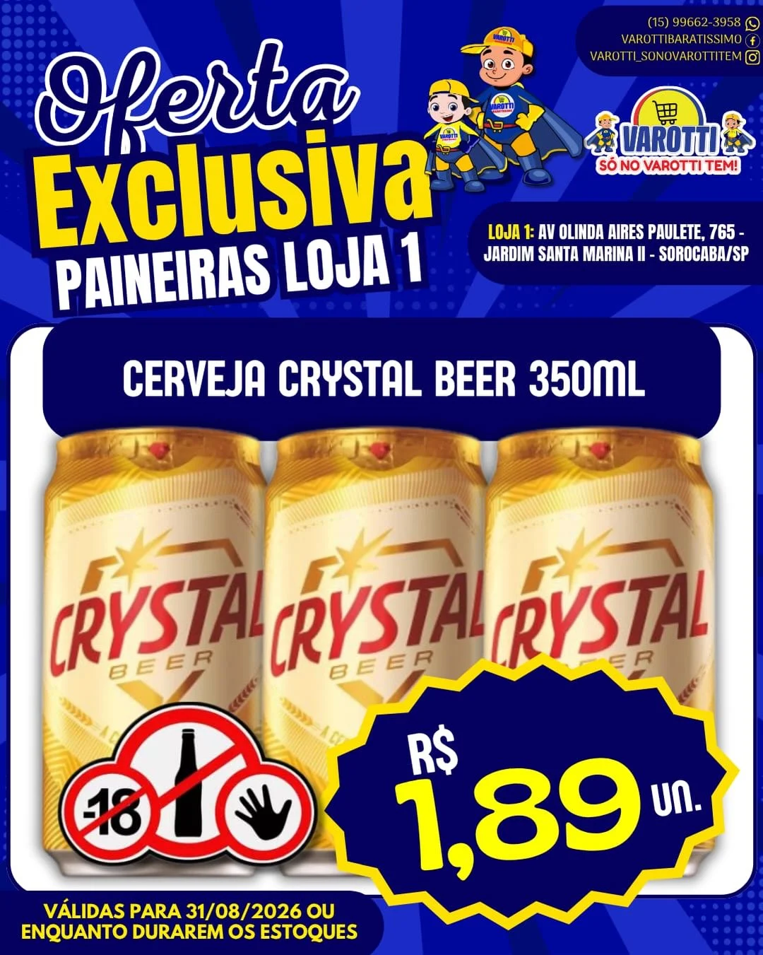 Ofertas Varotti- só no varotti tem