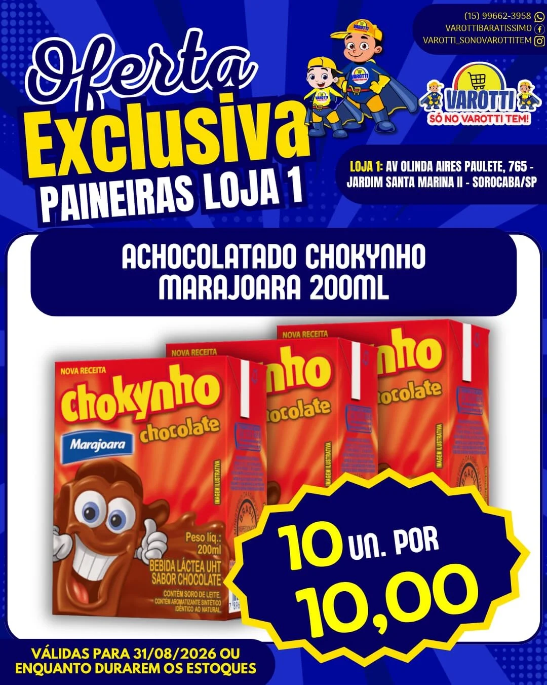 Ofertas Varotti- só no varotti tem