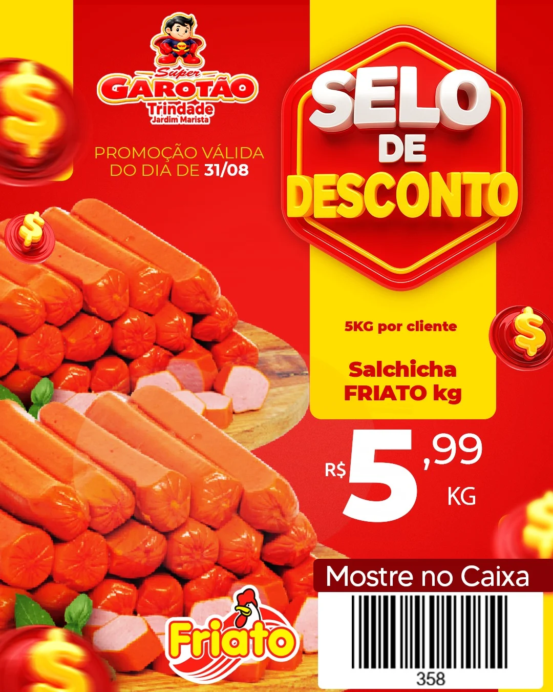 Ofertas Supermercado Garotão – 31/08/2026