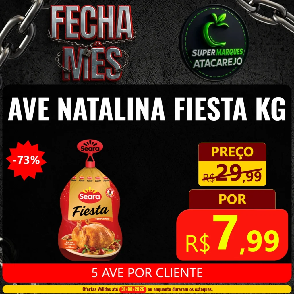 Ofertas Atacarejo Super Marques – 31/08/2026 Ofertas Atacarejo Super Marques – 31/08/2026