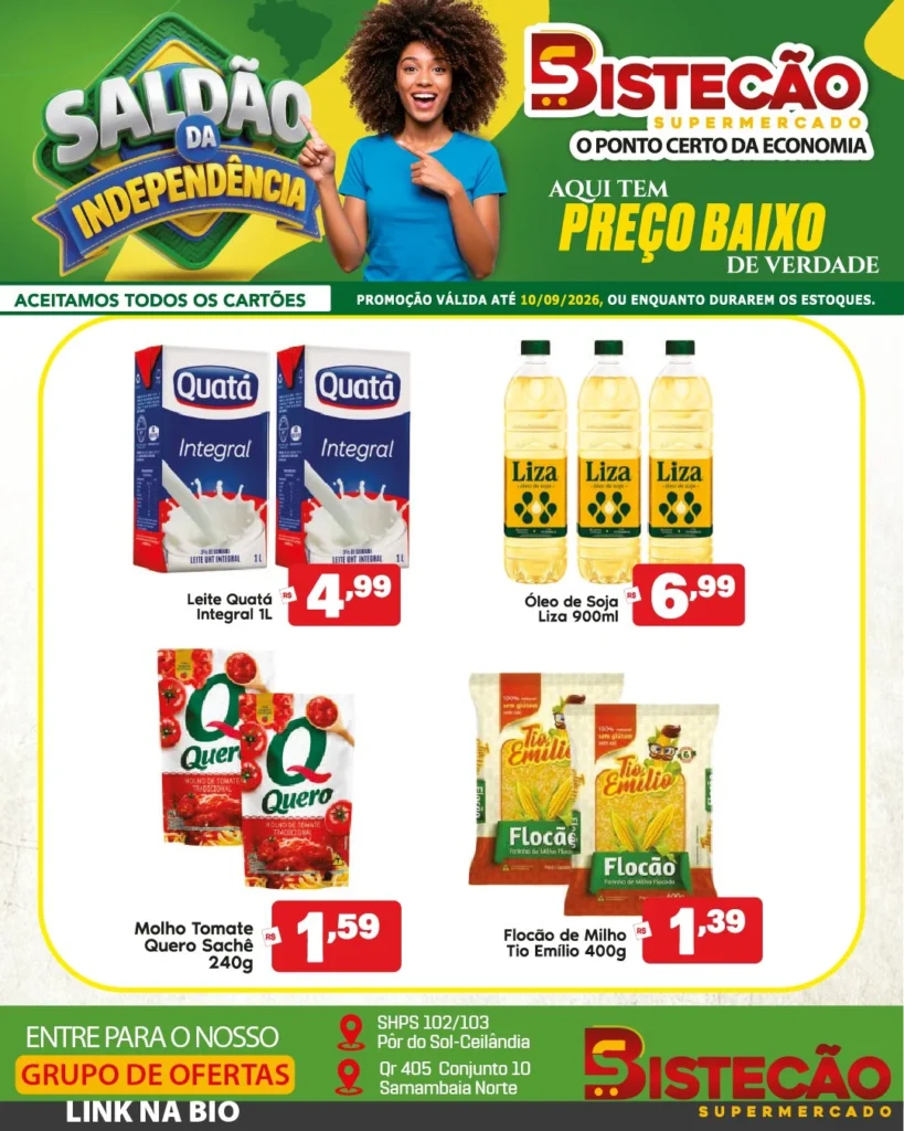 Ofertas Bistecão Supermercado – 31/08/2026