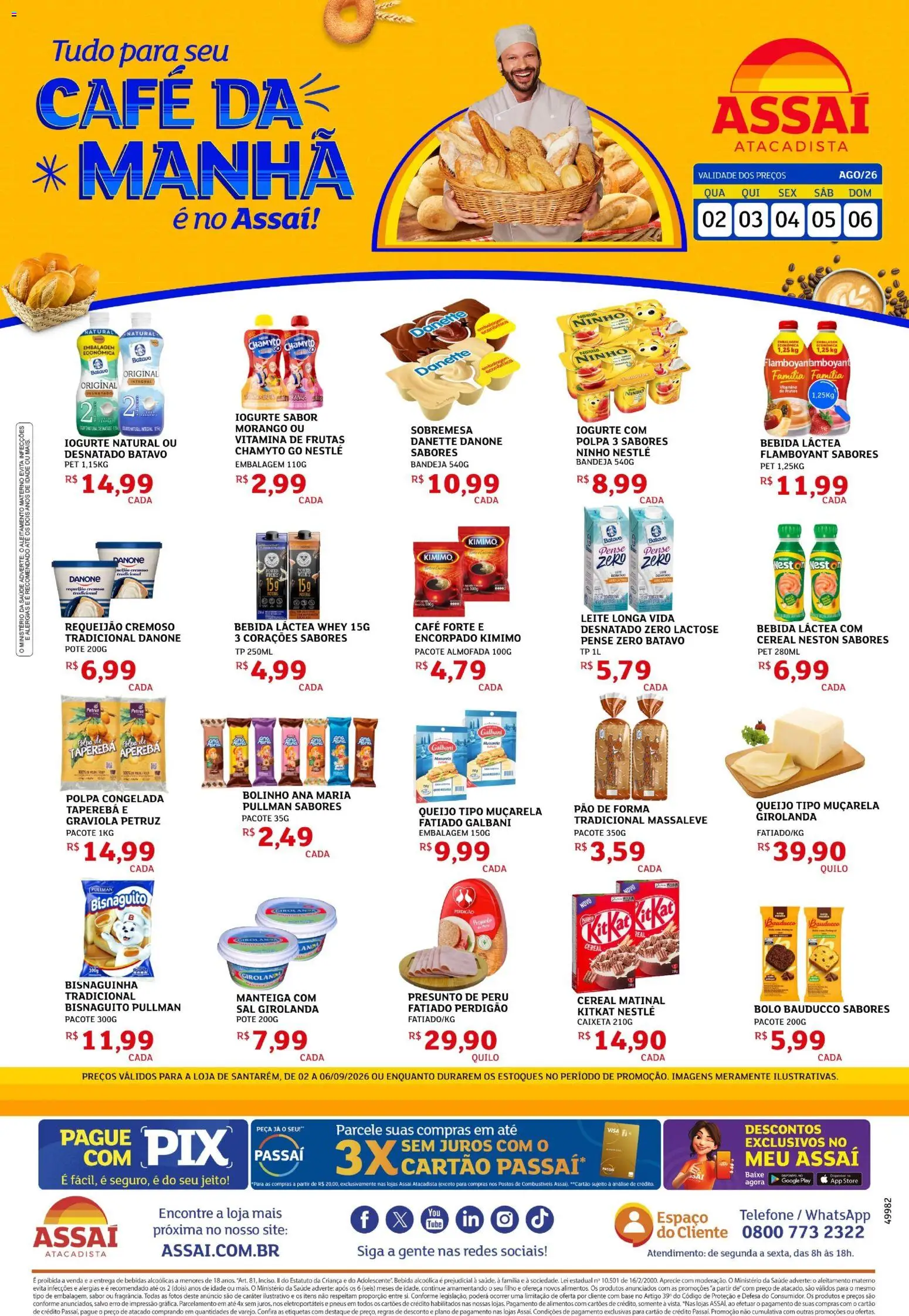 Ofertas Assaí Atacadista ofertas até 06/09/2026.