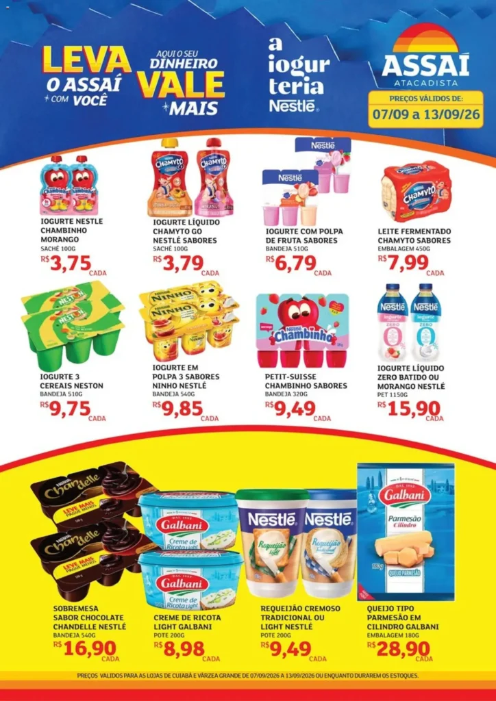 Ofertas Assaí Atacadista ofertas até 13/09/2026.