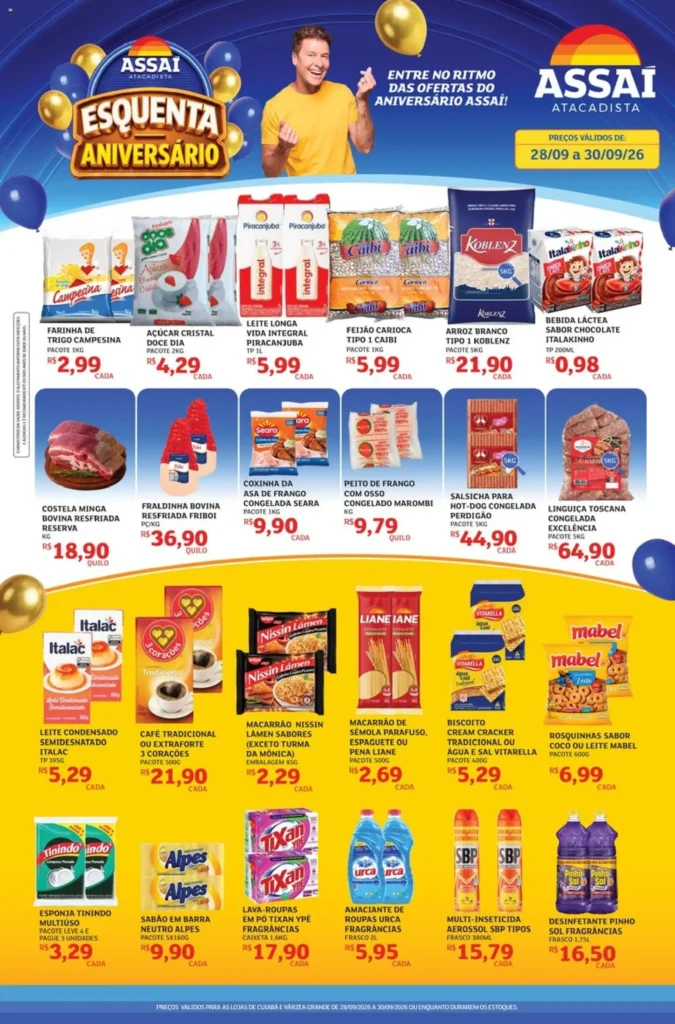 Ofertas Assaí Atacadista ofertas até 30/09/2026.