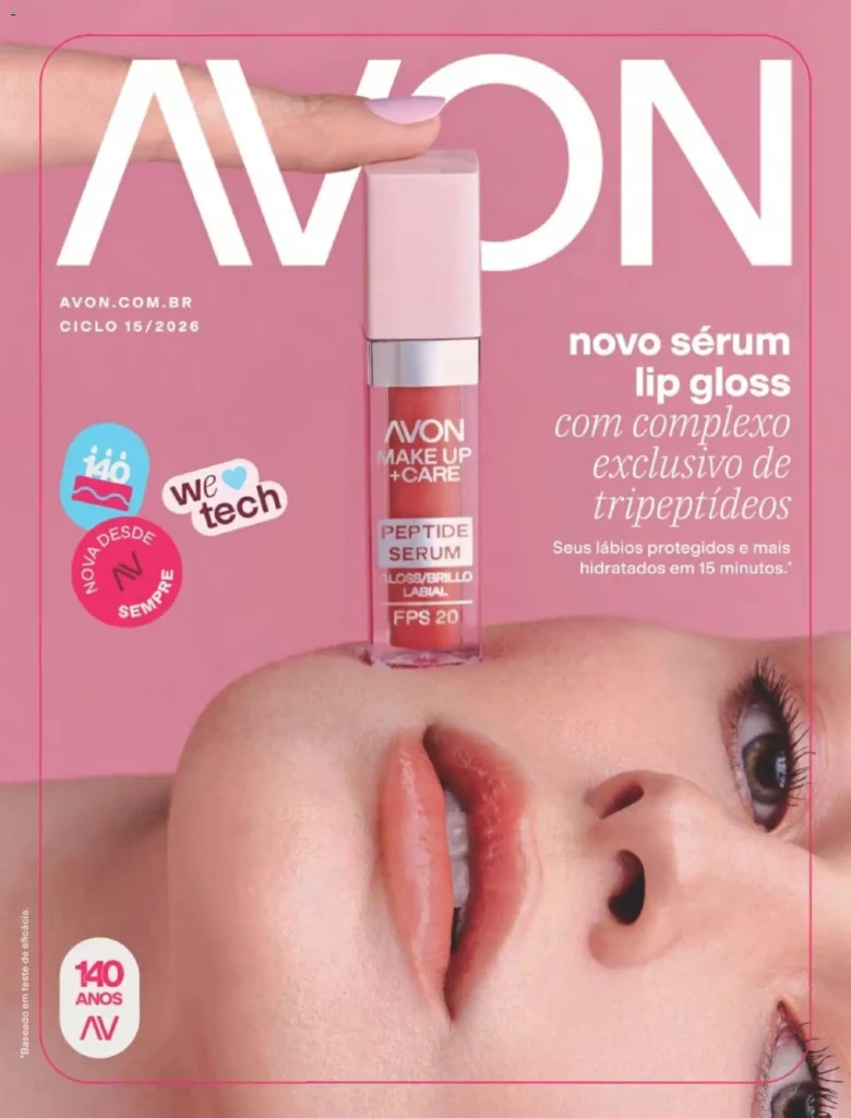 Ofertas Avon folheto até 21/09/2026.