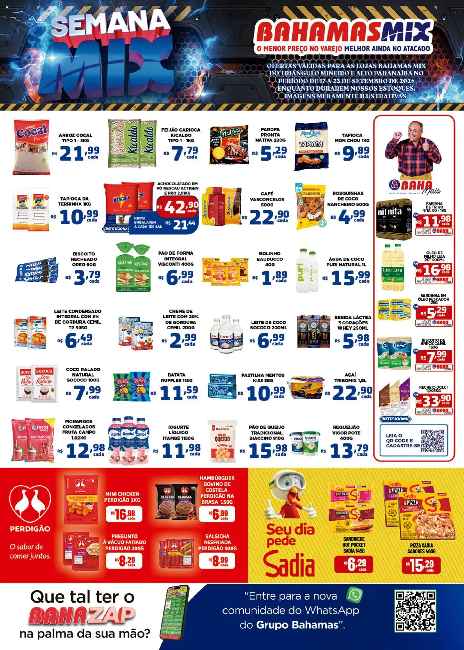 Ofertas Bahamas Mix até 23/09/2026.