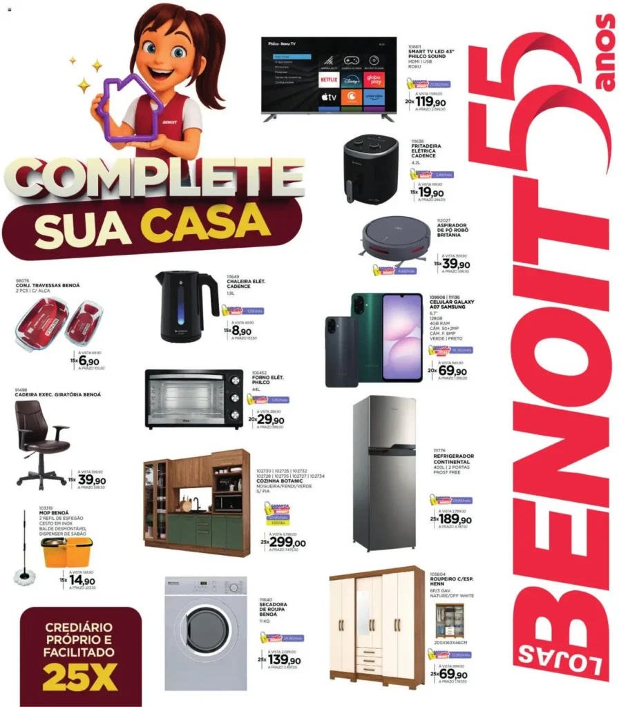 Ofertas Benoit ofertas Setembro até 30/09/2026.