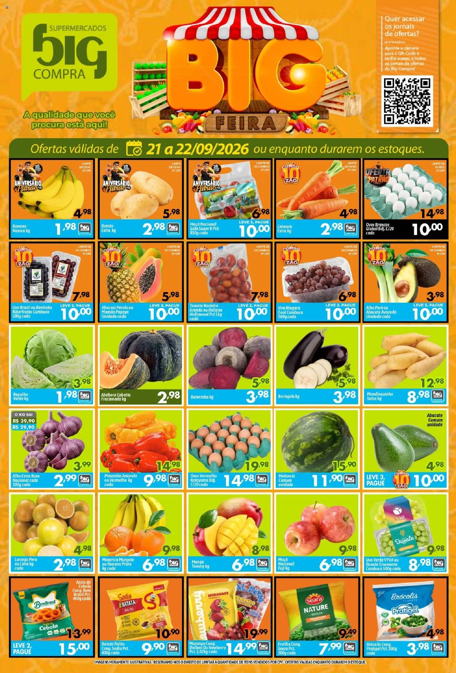 Ofertas Big Compra até 22/09/2026.