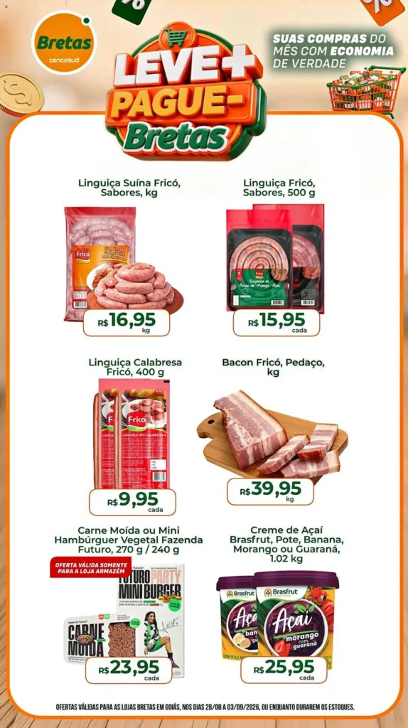 Ofertas Bretas até 03/09/2026.