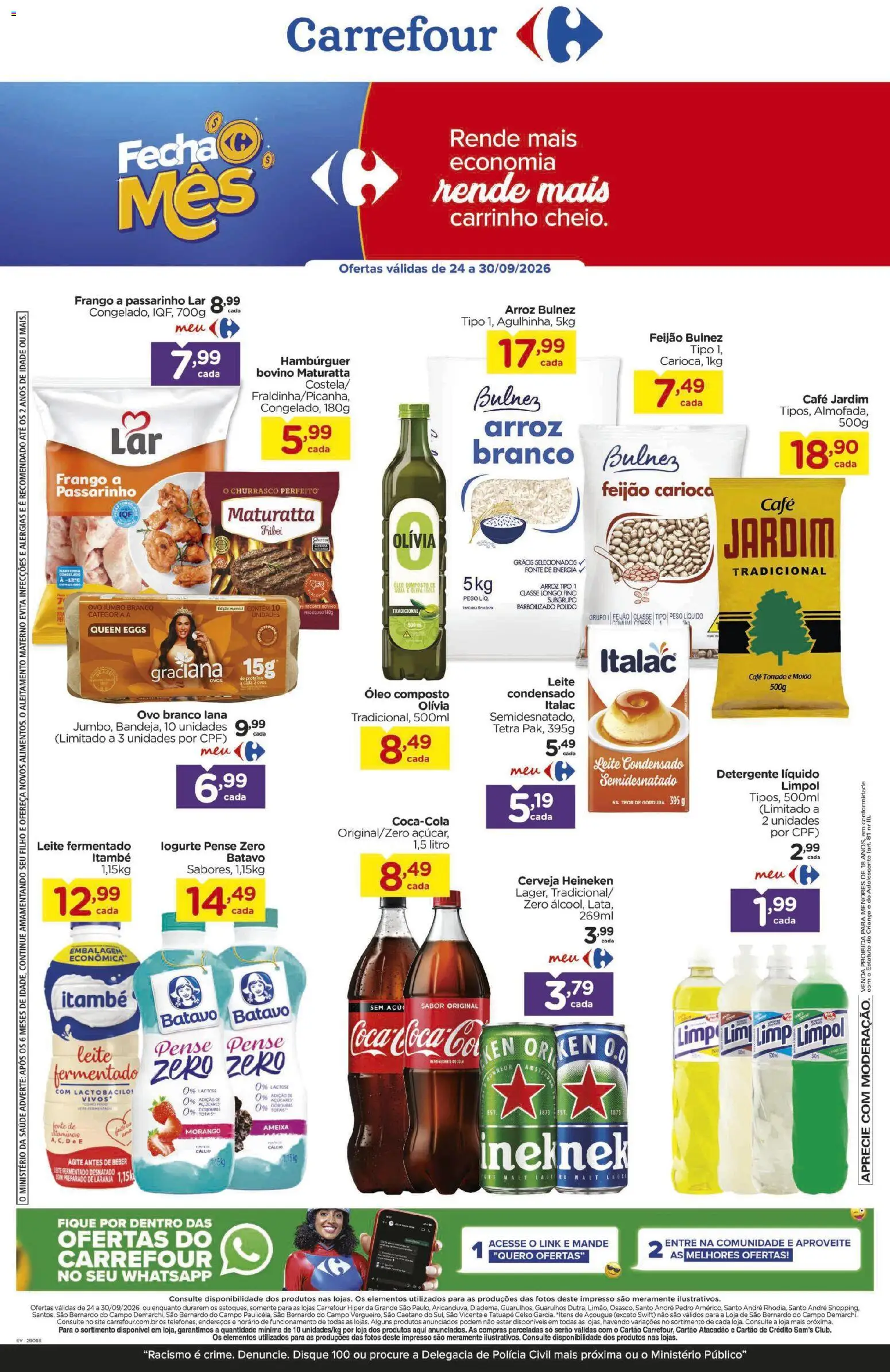 Ofertas Carrefour até 30/09/2026.
