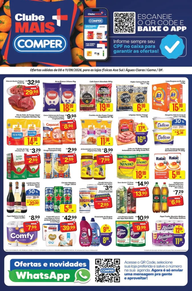 Ofertas Comper até 11/09/2026. Ofertas Comper até 11/09/2026.