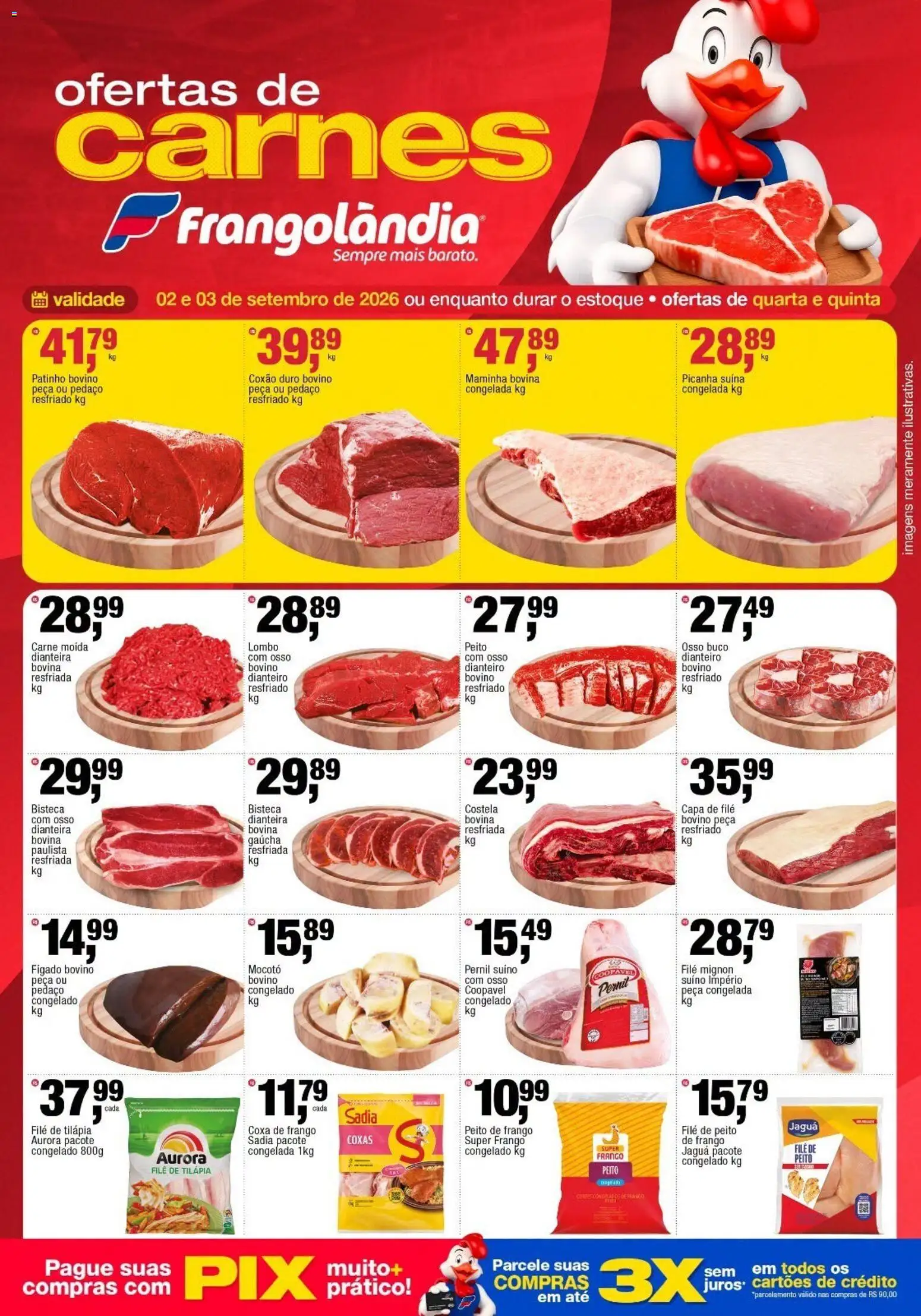 Ofertas Frangolândia até 03/09/2026.