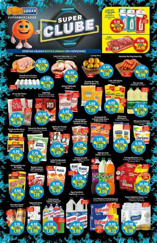 Ofertas Rede Bom Lugar até 20/09/2026.