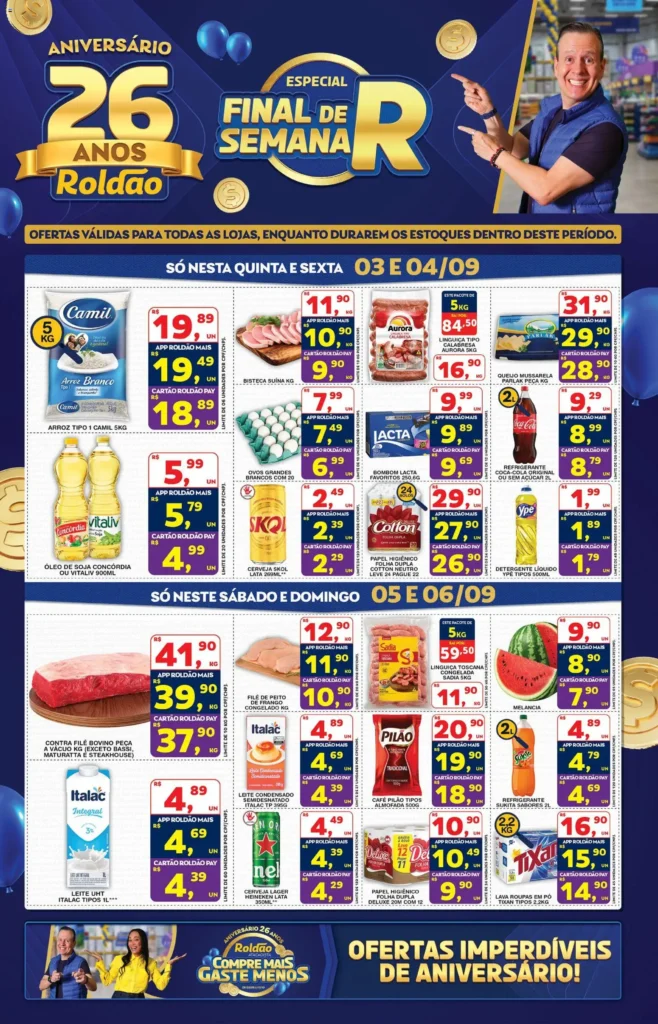 Ofertas Roldão até 07/09/2026.