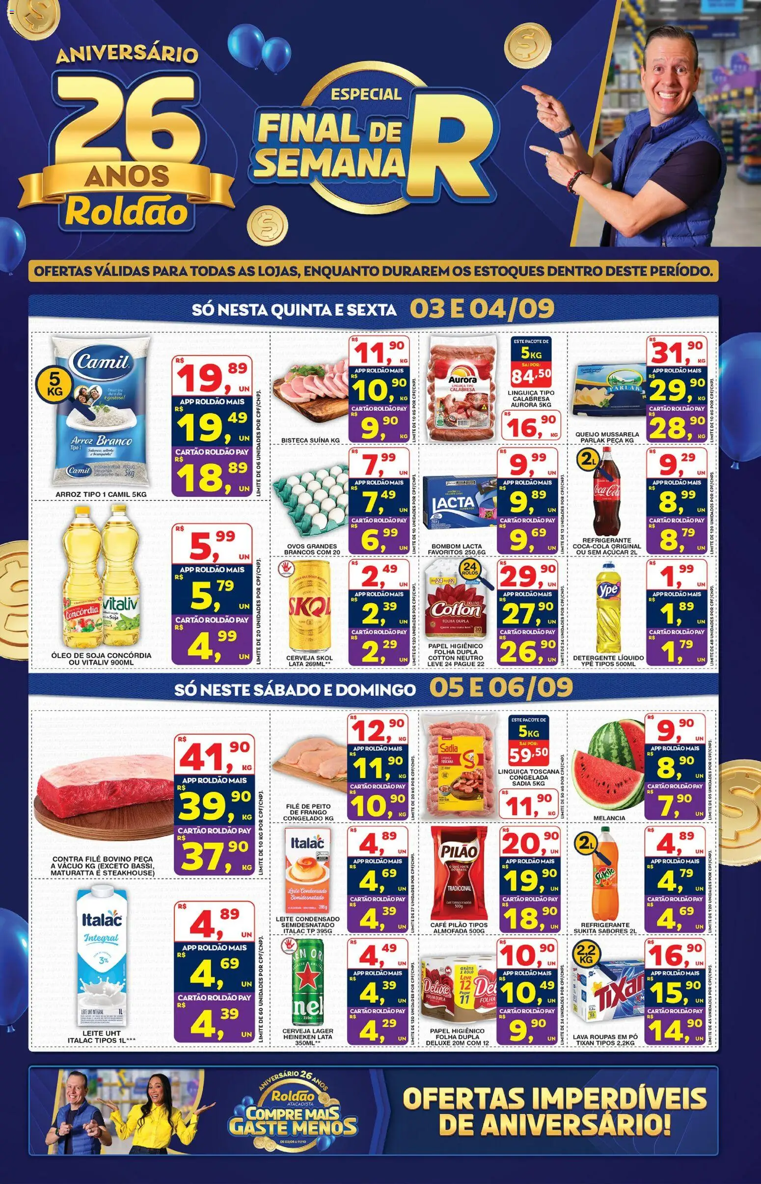 Ofertas Roldão até 07/09/2026.
