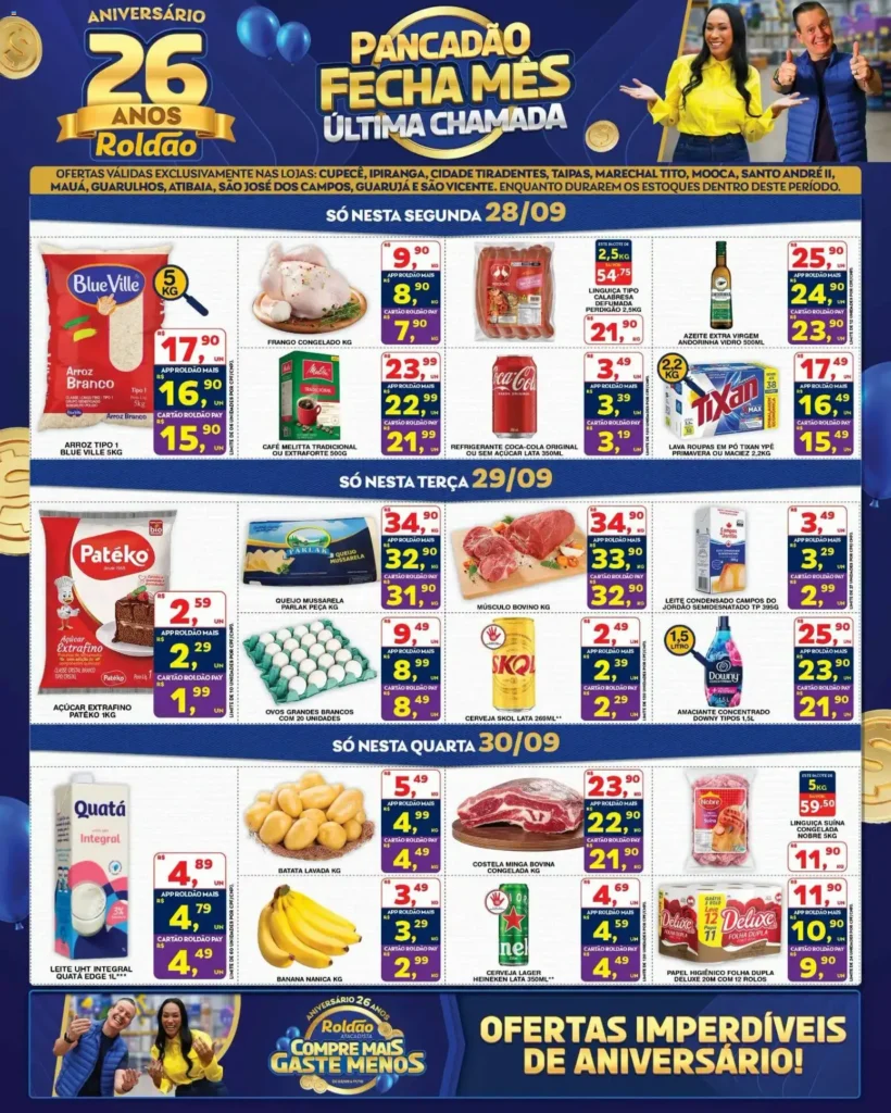 Ofertas Roldão até 30/09/2026.