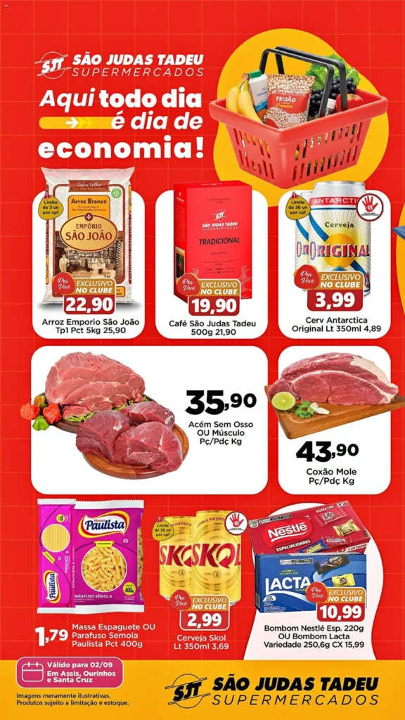 Ofertas São Judas Tadeu até 02/09/2026.
