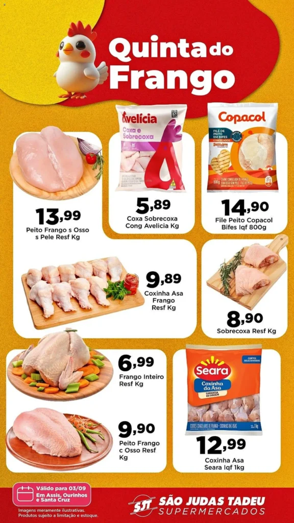 Ofertas São Judas Tadeu até 03/09/2026.