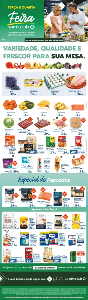 Ofertas Sam’s Club até 09/09/2026. Ofertas Sam’s Club até 09/09/2026.