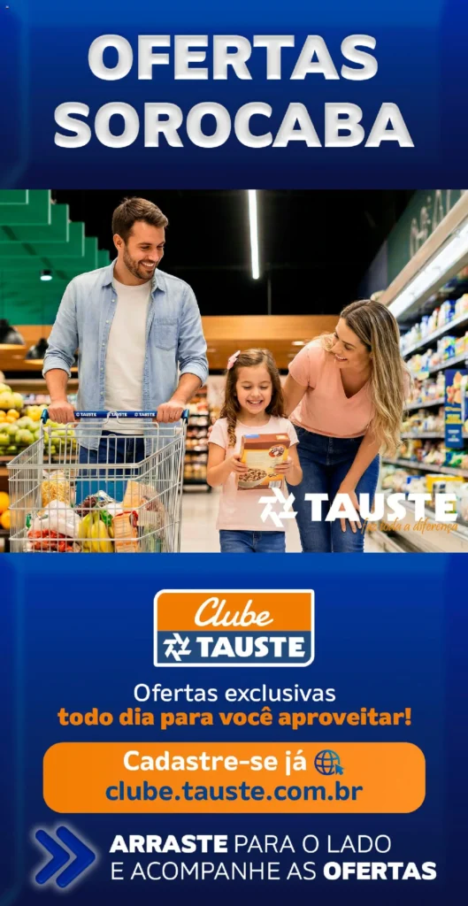 Ofertas Tauste até 03/09/2026.