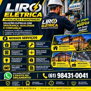 Liro Elétrica – Instalação e Manutenção Elétrica