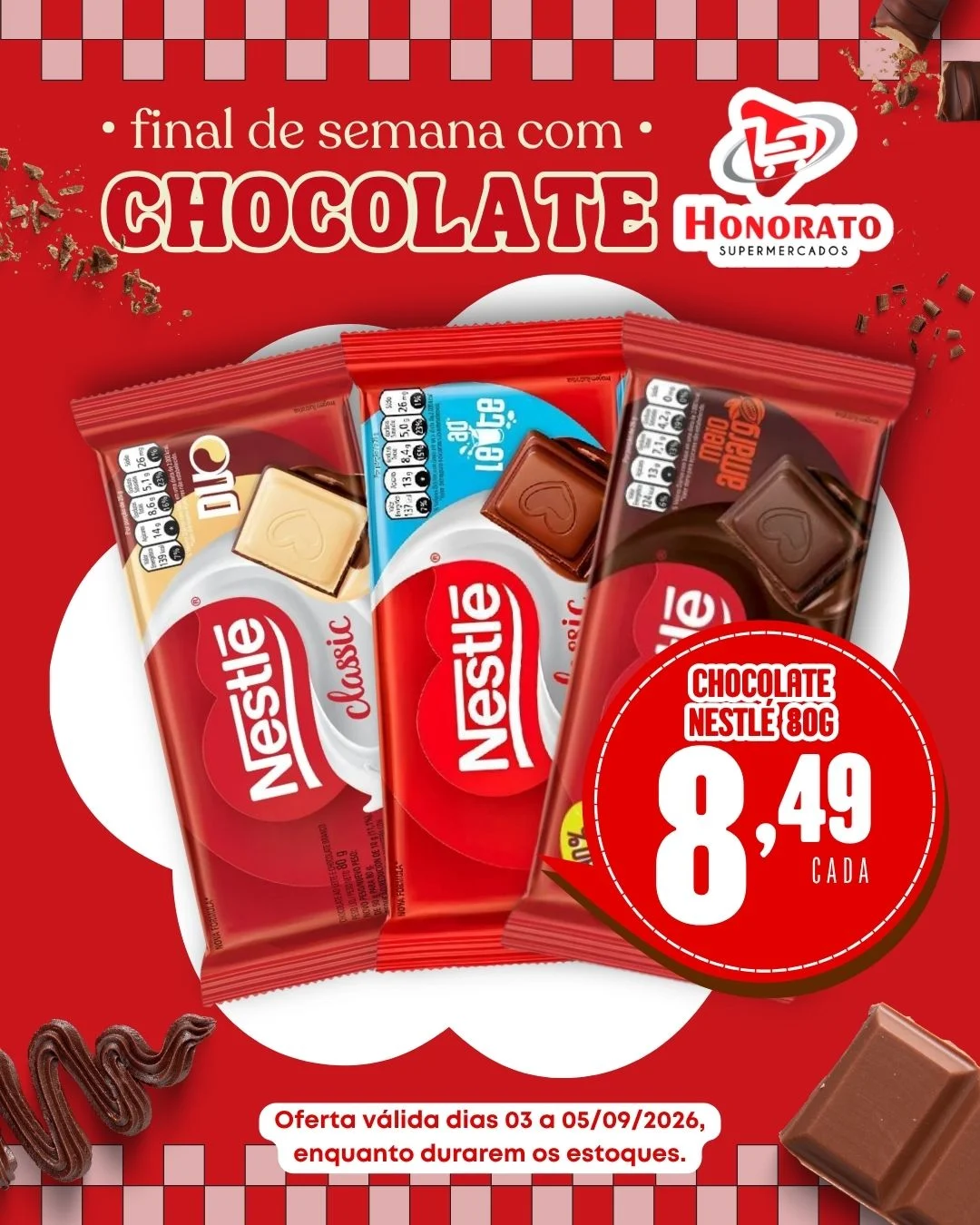 Ofertas Honorato Supermercados – 05/09/2026