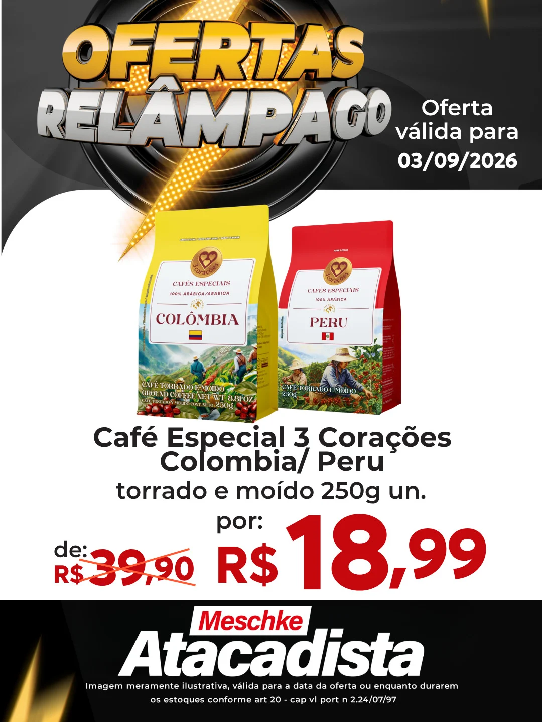 Ofertas Meschke Atacadista – 03/09/2026