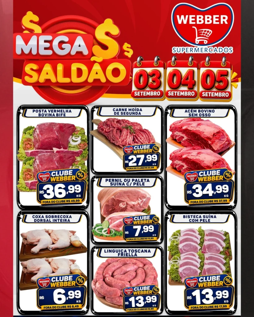 Ofertas SUPERMERCADOS WEBBER – 05/09/2026