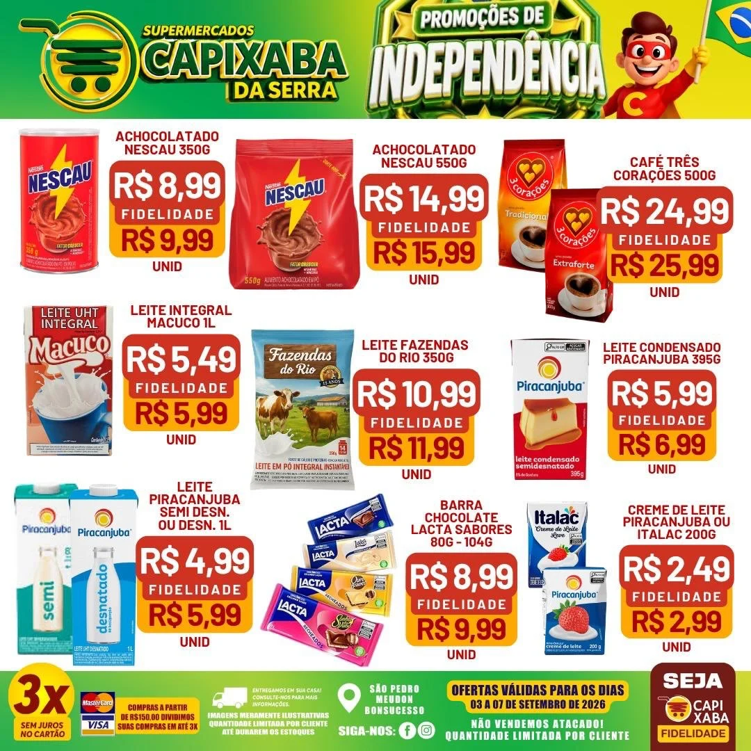 Ofertas Supermercados Capixaba da Serra