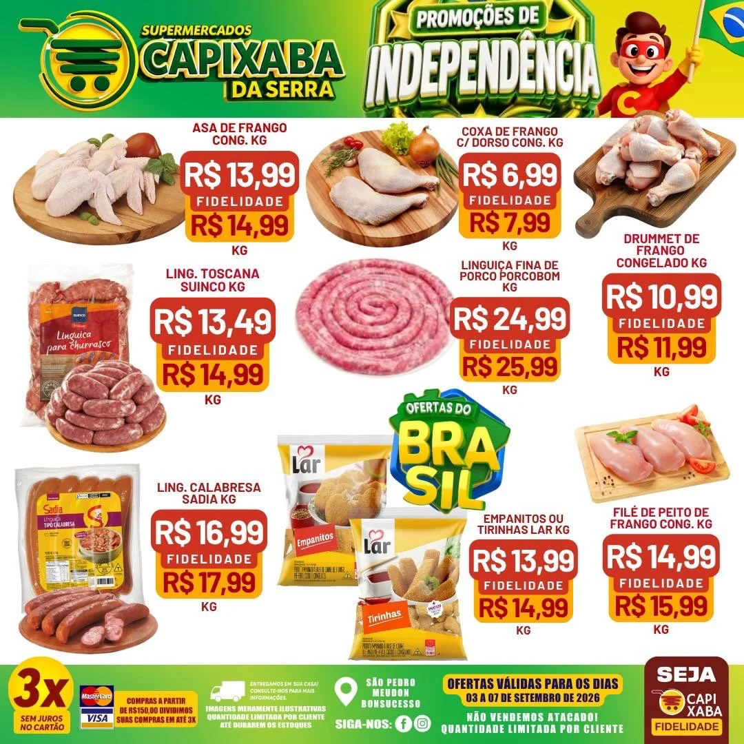 Ofertas Supermercados Capixaba da Serra