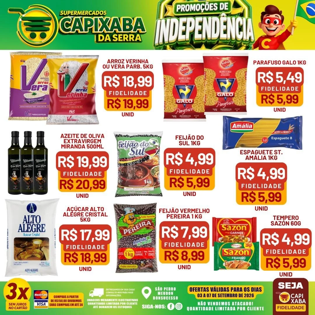 Ofertas Supermercados Capixaba da Serra