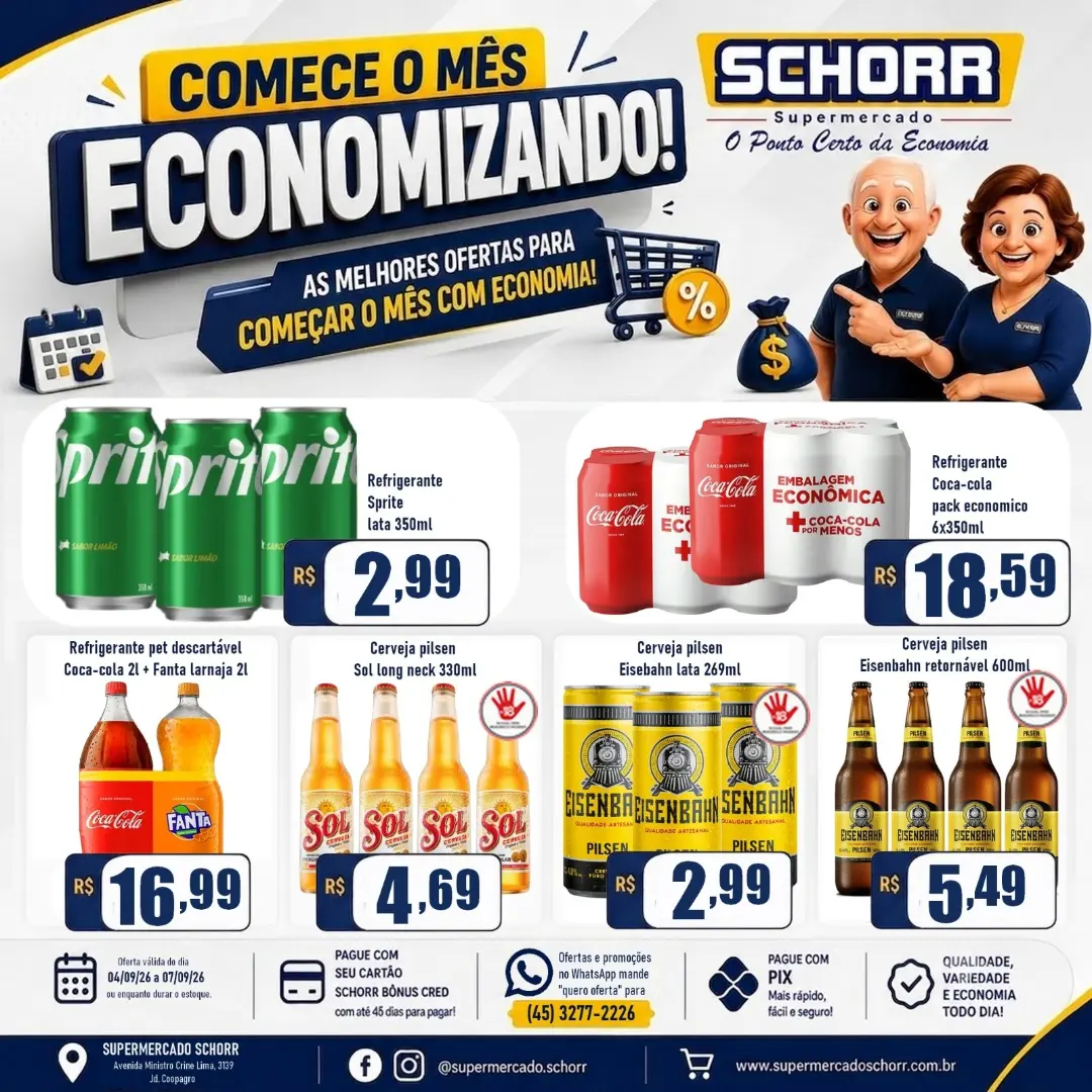 Ofertas Schorr supermercado
