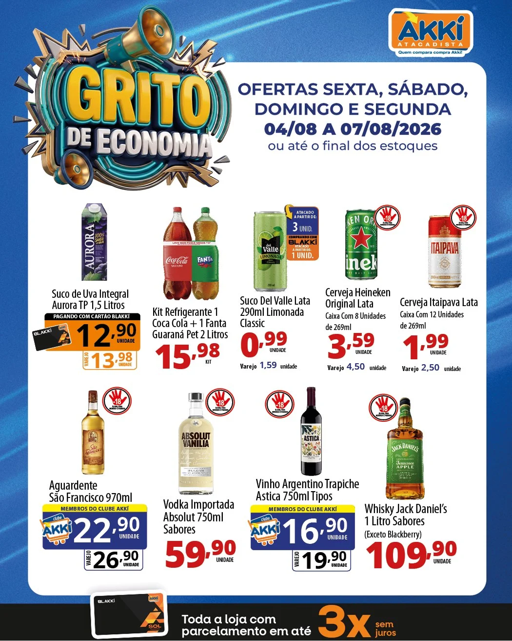 Ofertas Akkí Atacadista