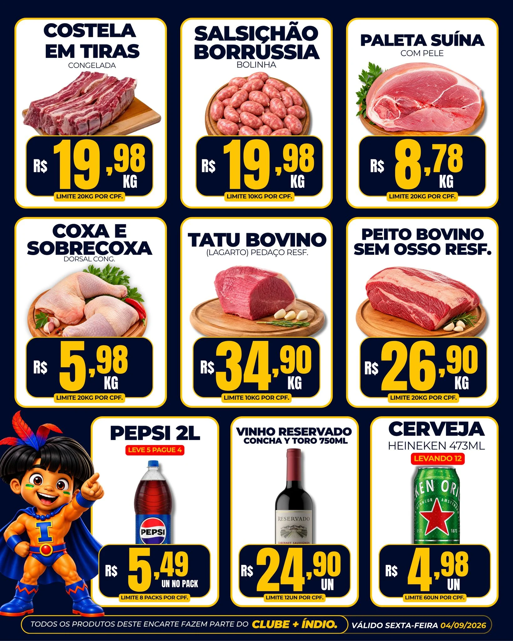 Ofertas Supermercados Índio
